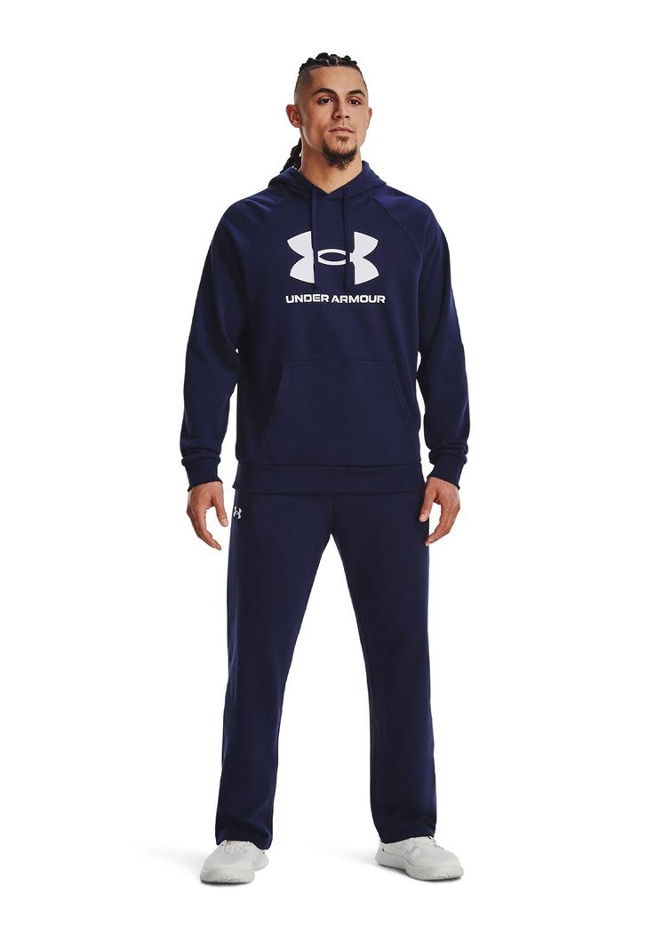 Polerón UA Rival para Hombre Azul Marino-5