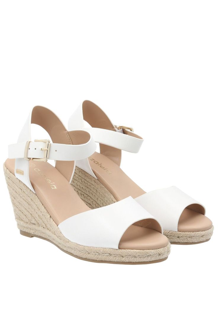Sandalia Mujer Blu Blanco-6