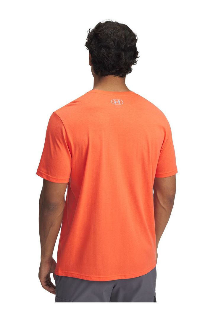 Polera Manga Corta Boxed Hombre Naranja-1