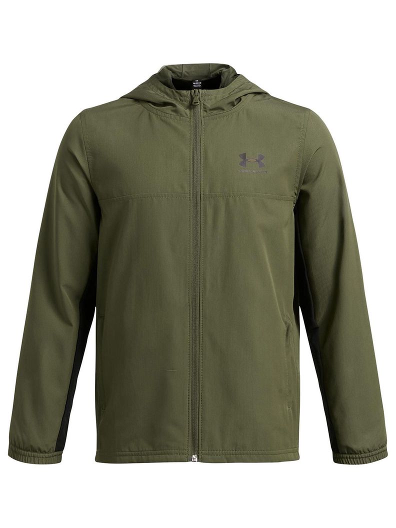 Chaqueta Niño Rival Woven Verde