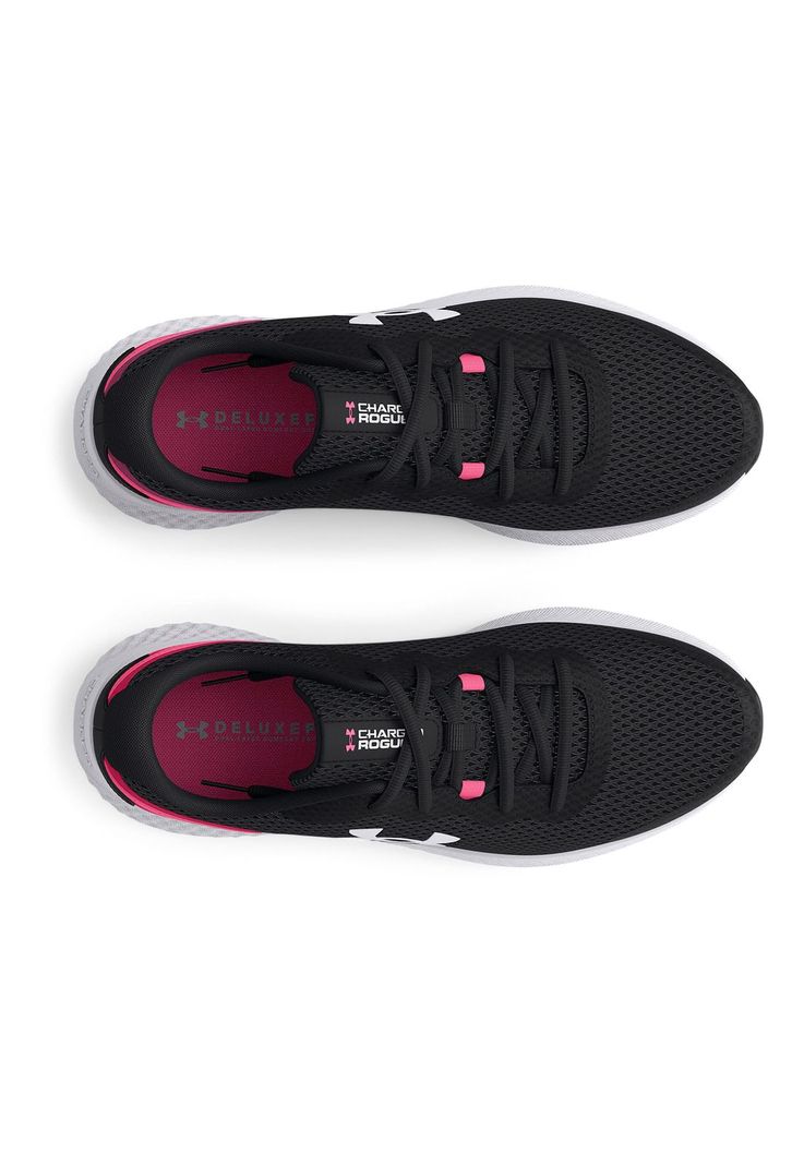 Zapatilla Mujer UA W Charged Rogue 3 Negro-3