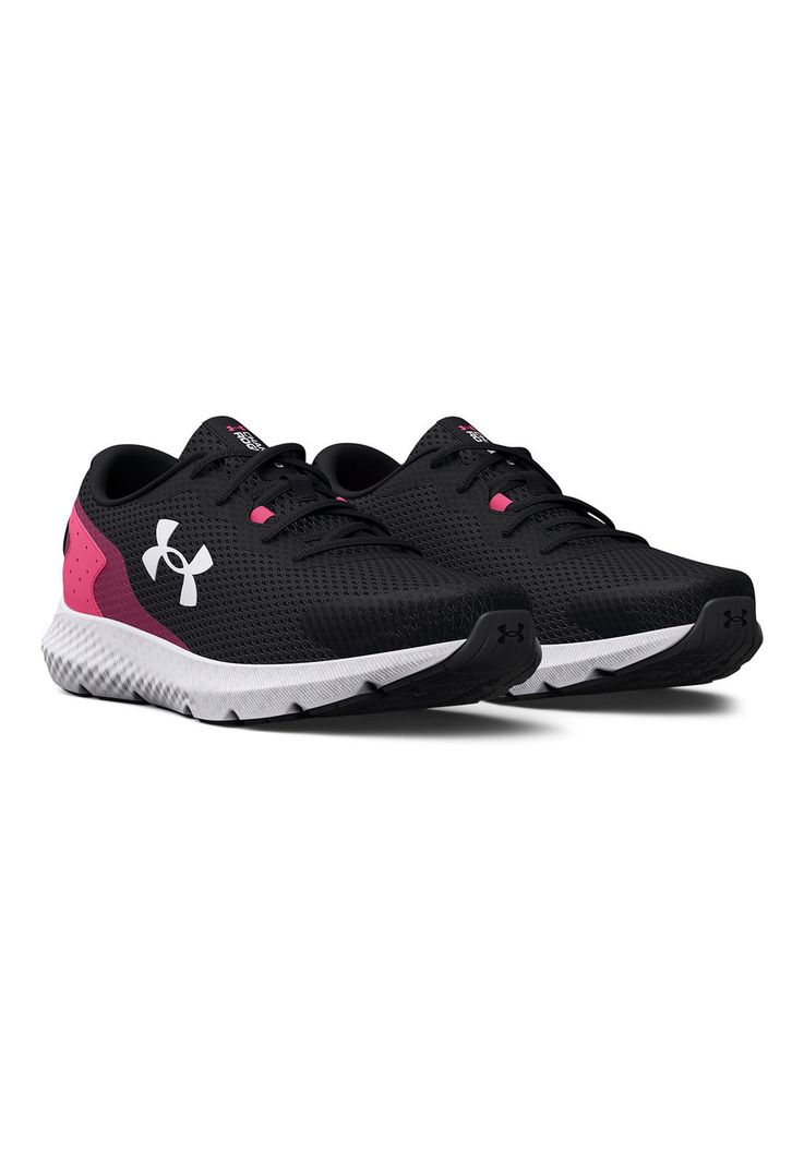 Zapatilla Mujer UA W Charged Rogue 3 Negro-4