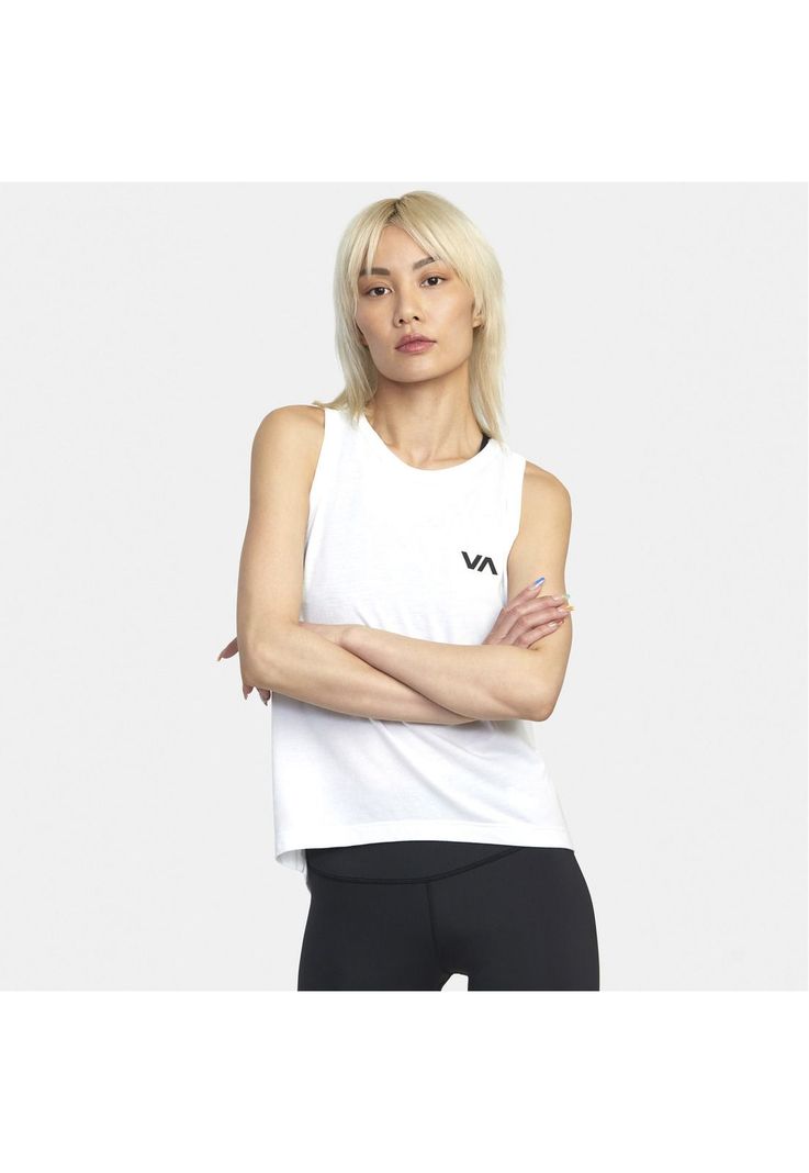 Polera Sin Mangas Mujer Va Muscle J Kttp Blanco-0