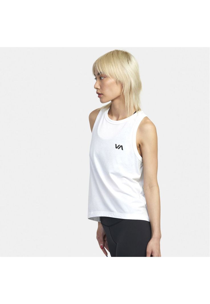 Polera Sin Mangas Mujer Va Muscle J Kttp Blanco-5