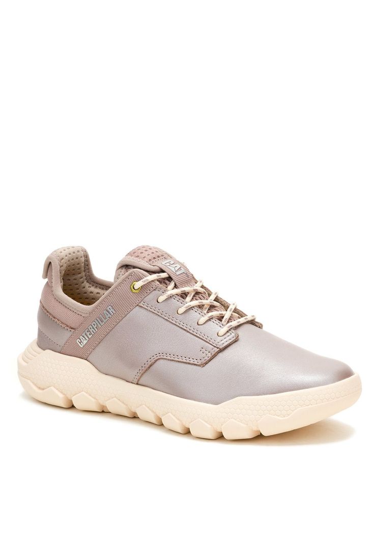 Zapatilla Cuero Mujer Hex Lite Plateada-0