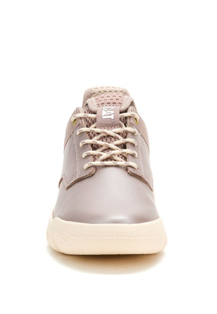 Zapatilla Cuero Mujer Hex Lite Plateada-4