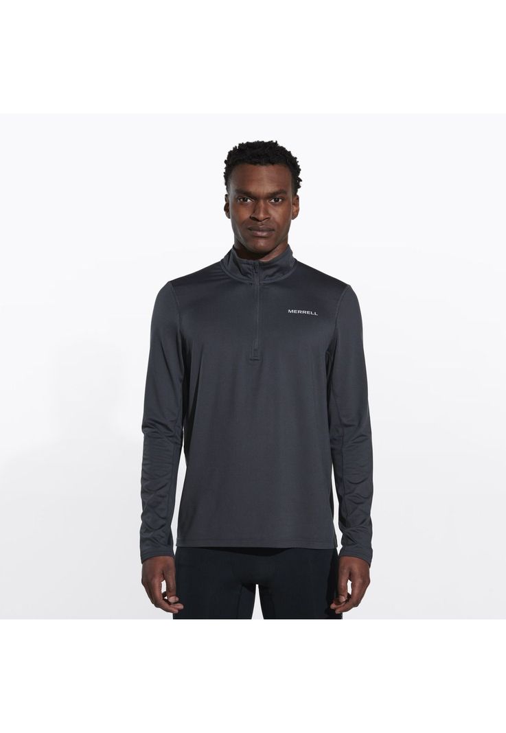 Polerón Hombre Betatherm 1/4 Zip Negro-0