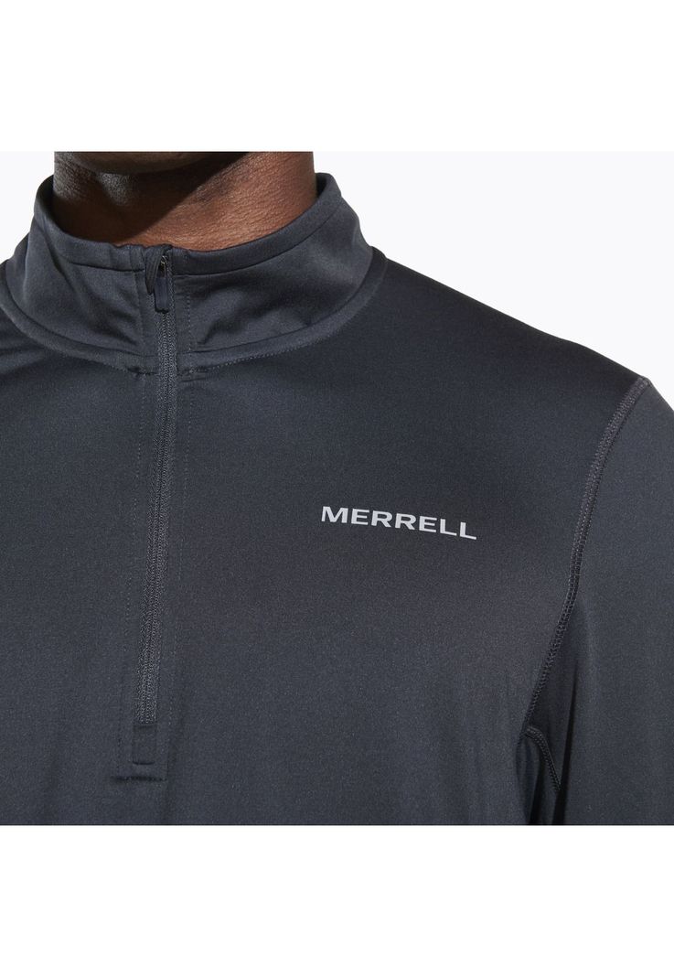 Polerón Hombre Betatherm 1/4 Zip Negro-3