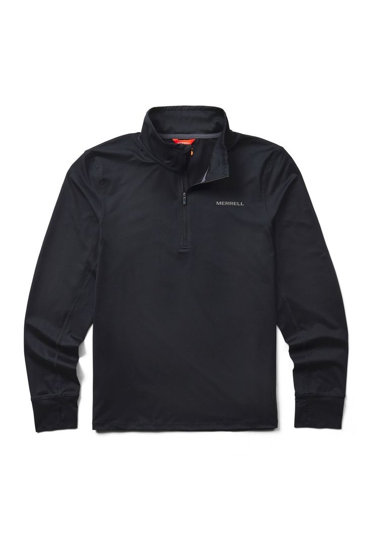Polerón Hombre Betatherm 1/4 Zip Negro-6