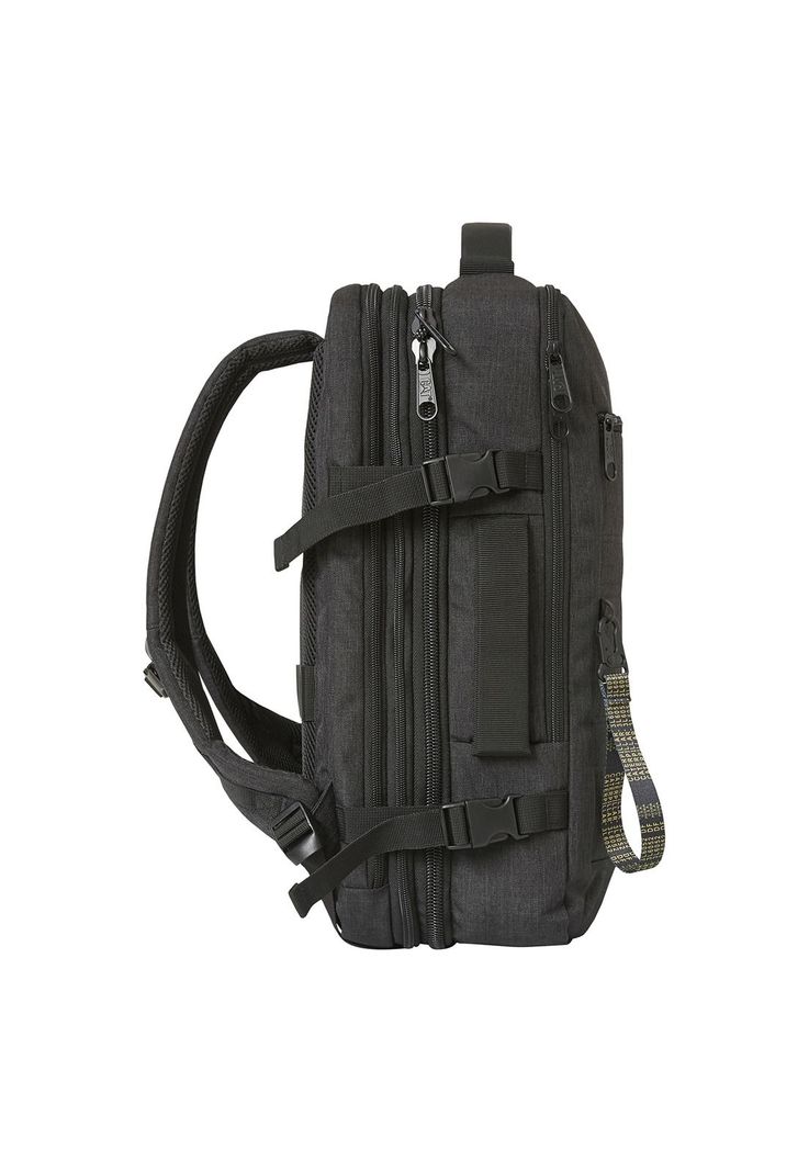Mochila Casual Unisex B. Holt Travel Backpack Negro-1