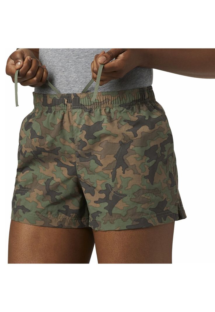 Short Mujer Sandy River Ii Print Verde-5