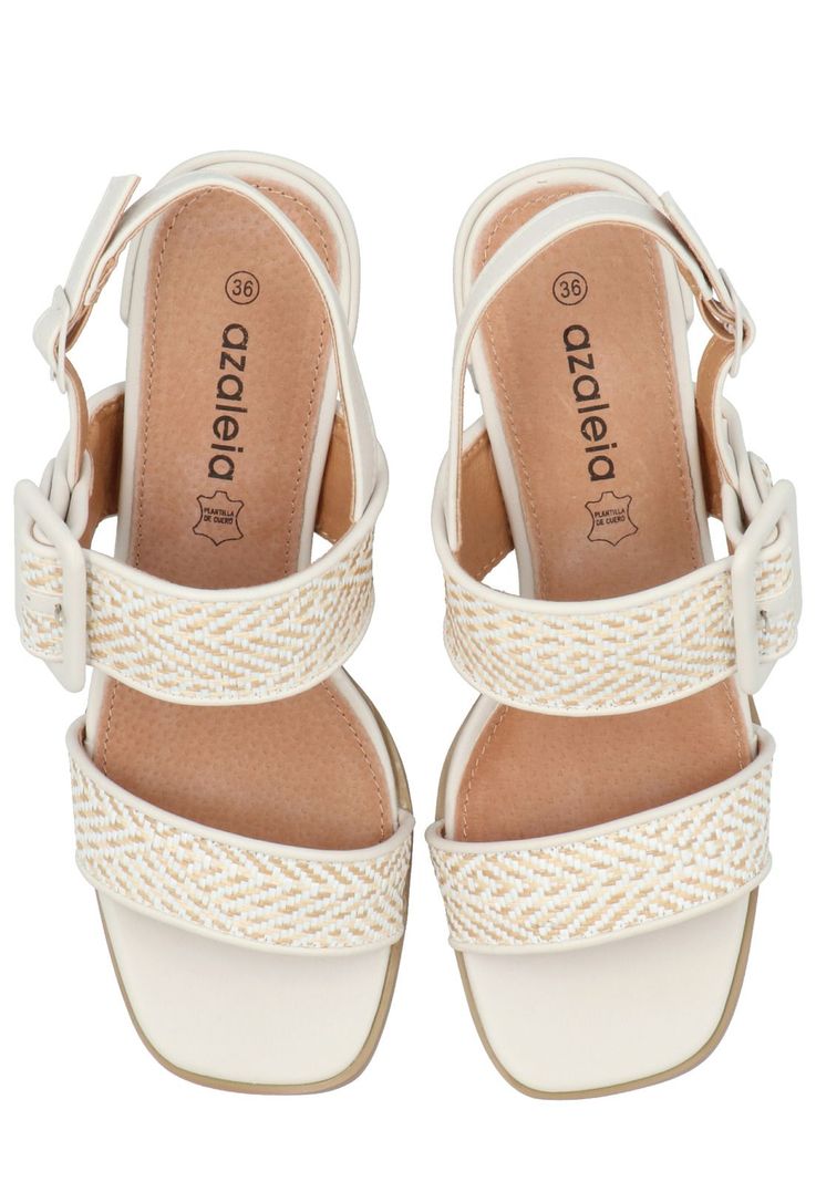Sandalia Mujer Jamino Beige -6