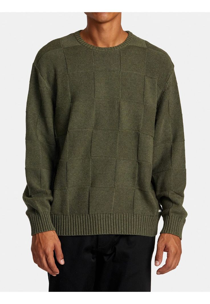 Sweater Hombre Hi Grade Boro Crew Verde-0