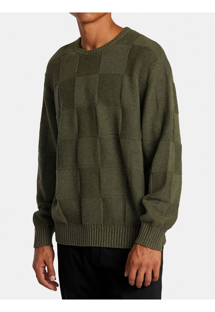 Sweater Hombre Hi Grade Boro Crew Verde-1