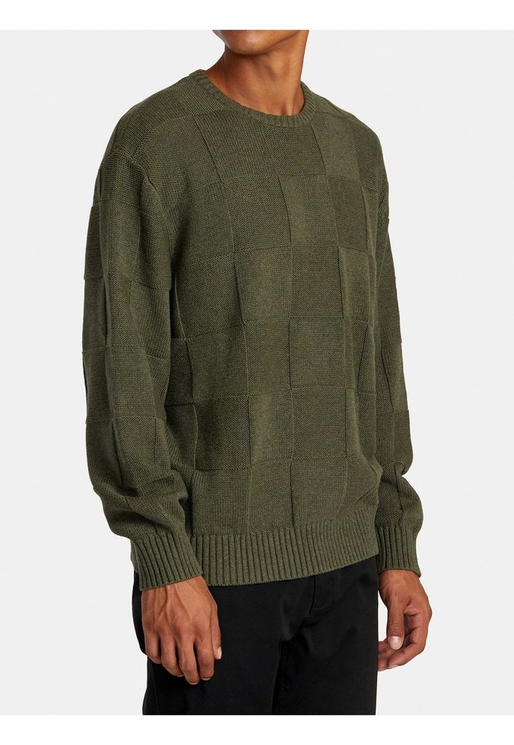 Sweater Hombre Hi Grade Boro Crew Verde-2