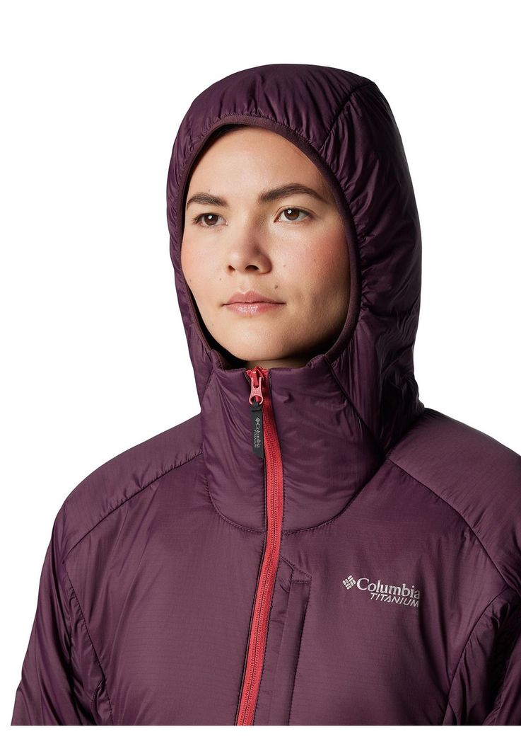 Parka Mujer Silver Leaf Morado-3
