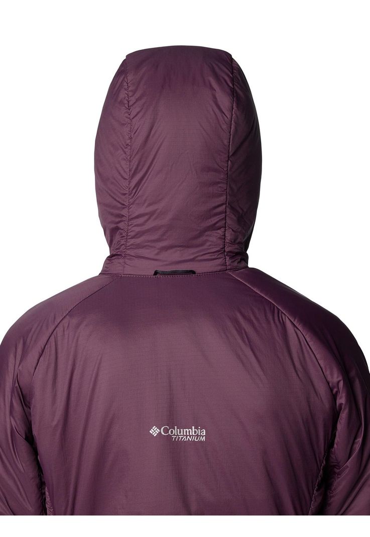 Parka Mujer Silver Leaf Morado-4