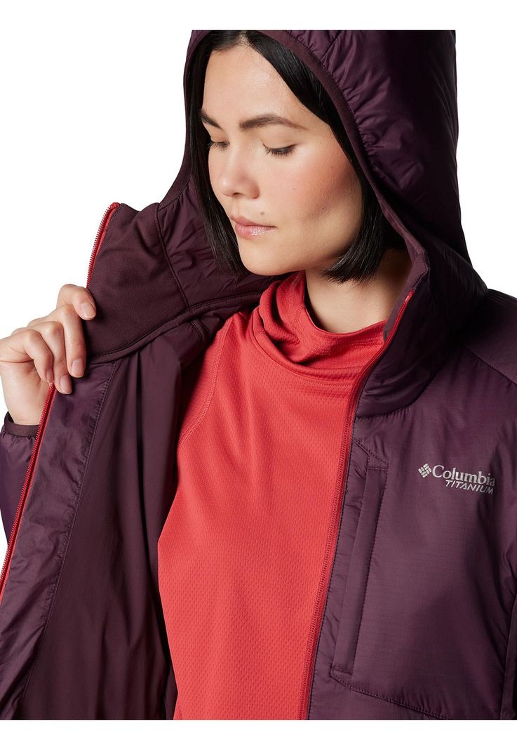 Parka Mujer Silver Leaf Morado-5