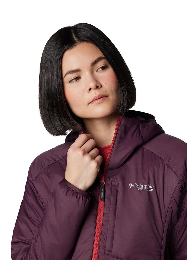 Parka Mujer Silver Leaf Morado-8