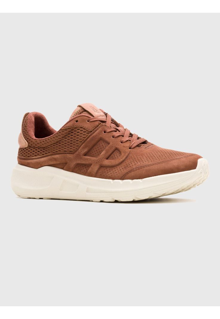 Zapatilla Cuero Hombre Svty8 Runner Café-0