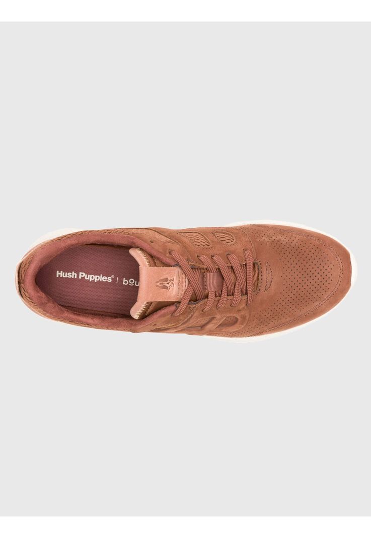 Zapatilla Cuero Hombre Svty8 Runner Café-5