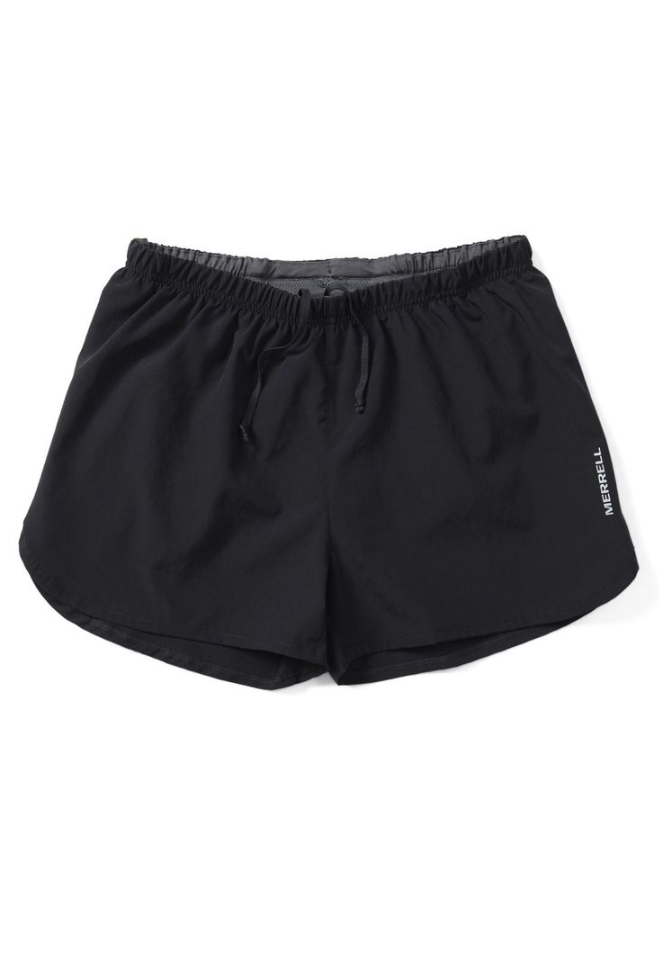 Short Mujer Entrada Ii Run Short Negro-0