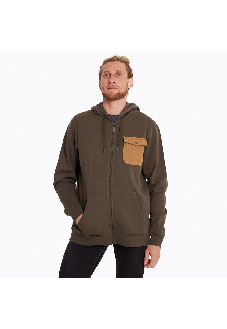 Polerón Hombre Coyote Sweatshirt Café-0