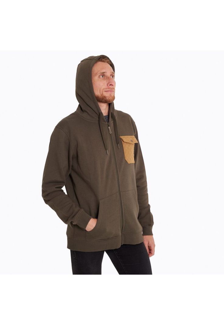 Polerón Hombre Coyote Sweatshirt Café-3