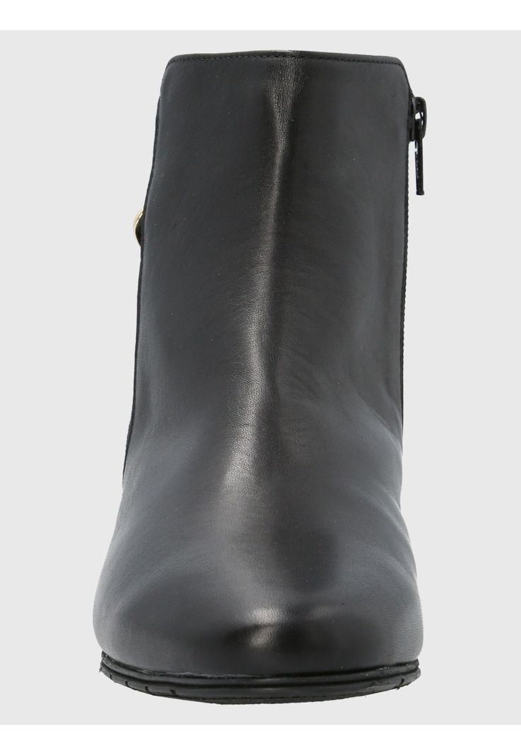 Botín Cuero Mujer Alesandra Negro-3