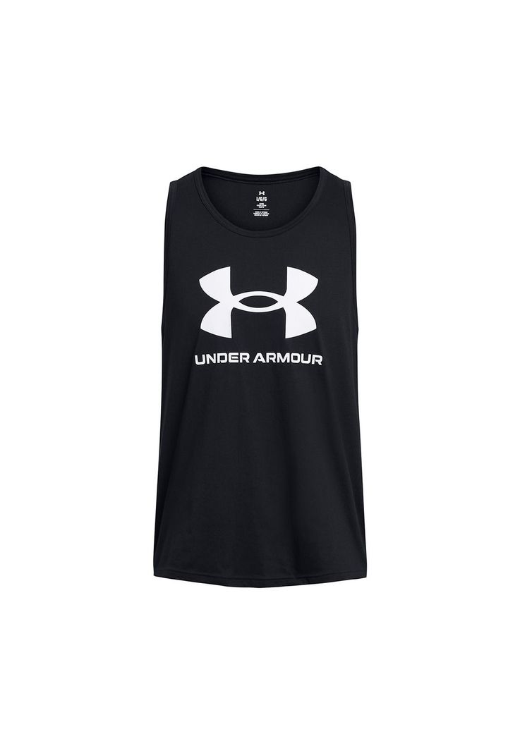 Polera sin manga UA Sprtstyle hombre Negro-0