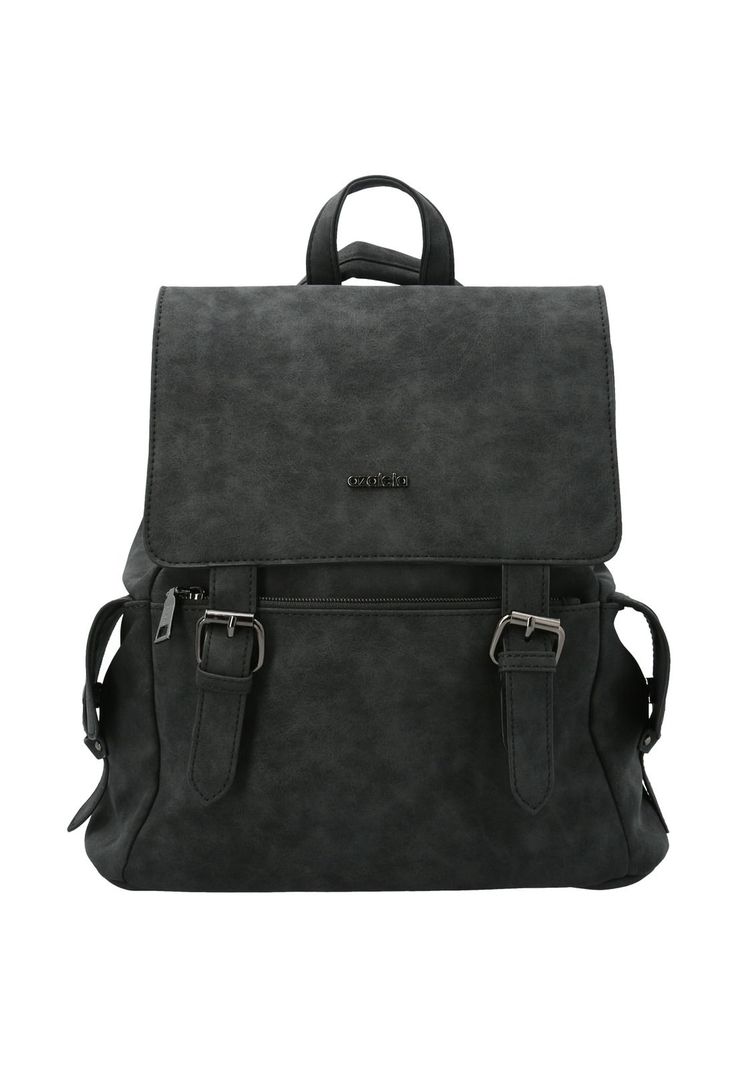 Cartera Rex Backbag Negro Mujer-0