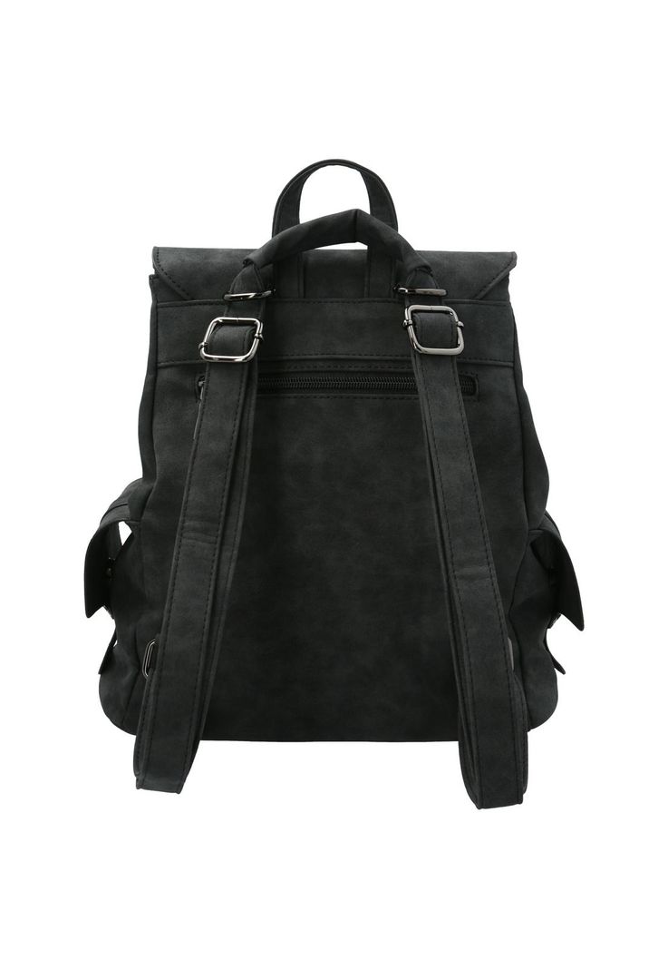 Cartera Rex Backbag Negro Mujer-2