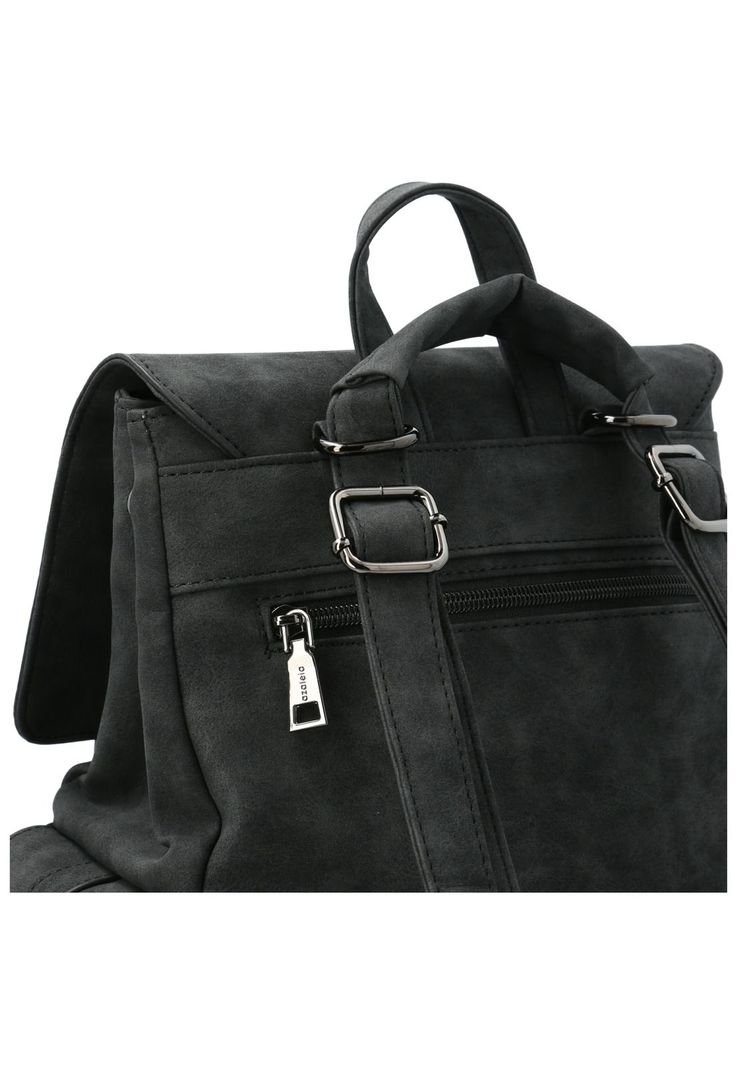Cartera Rex Backbag Negro Mujer-3