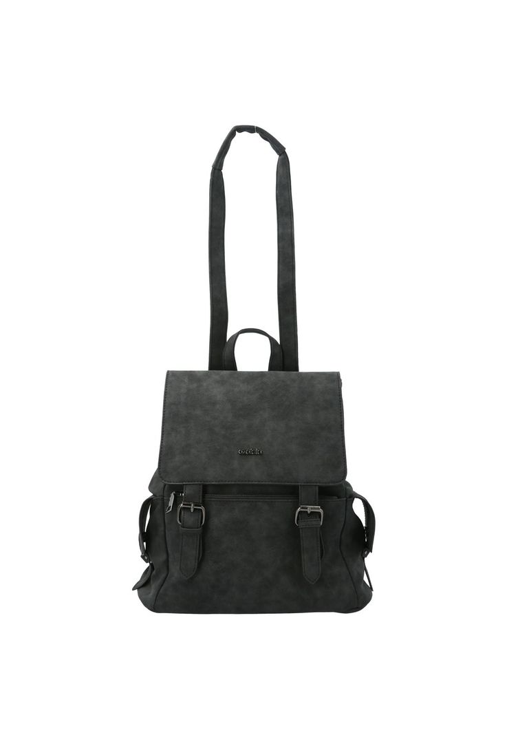 Cartera Rex Backbag Negro Mujer-4