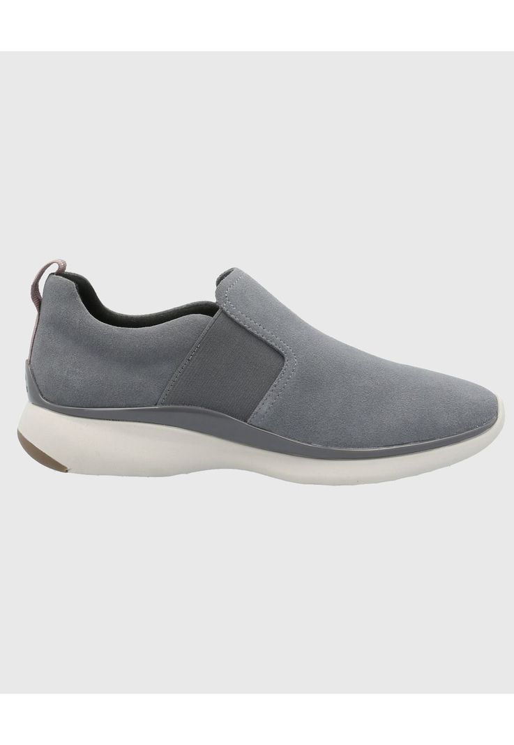 Zapatilla Cuero Mujer Sheer Gris-1