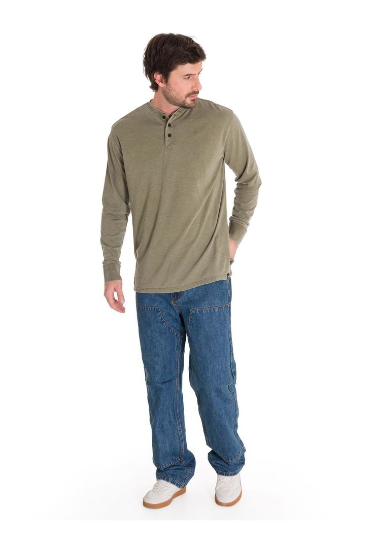 Jeans Denim Double Front Hombre Azul Marino-6