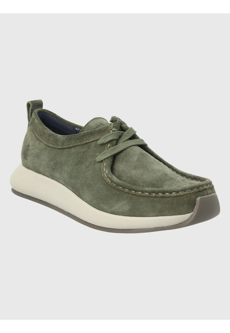 Zapato Cuero Verde Militar Hombre Icon -0