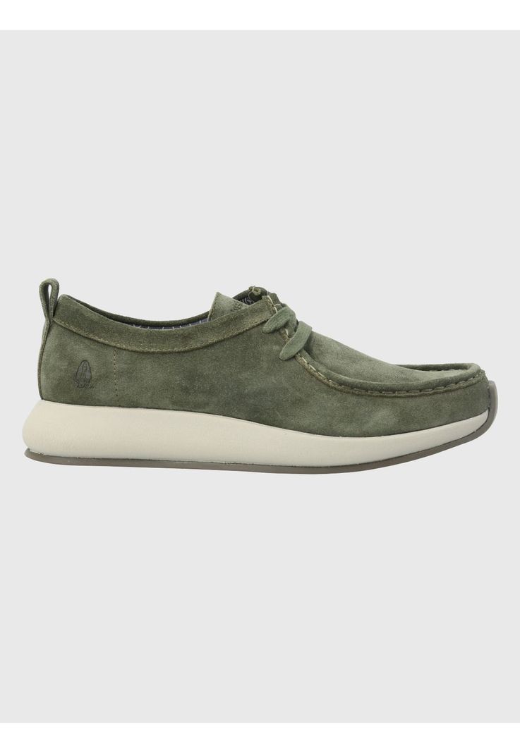 Zapato Cuero Verde Militar Hombre Icon -1