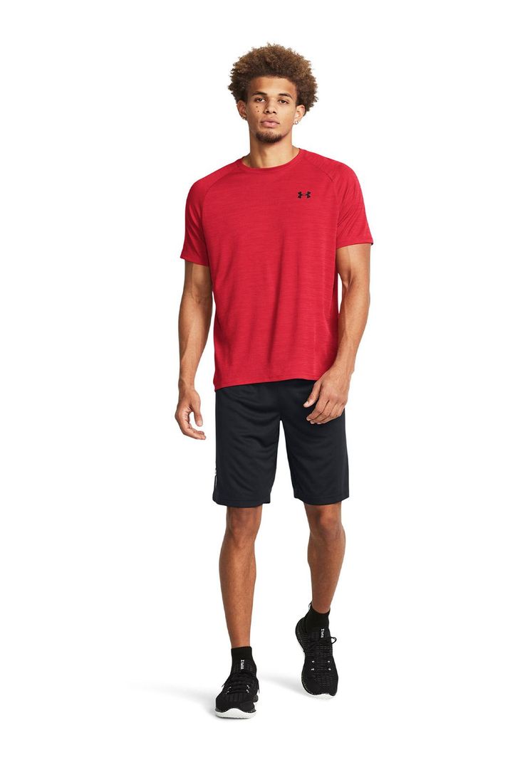 Shorts UA Tech para Hombre Negro-5