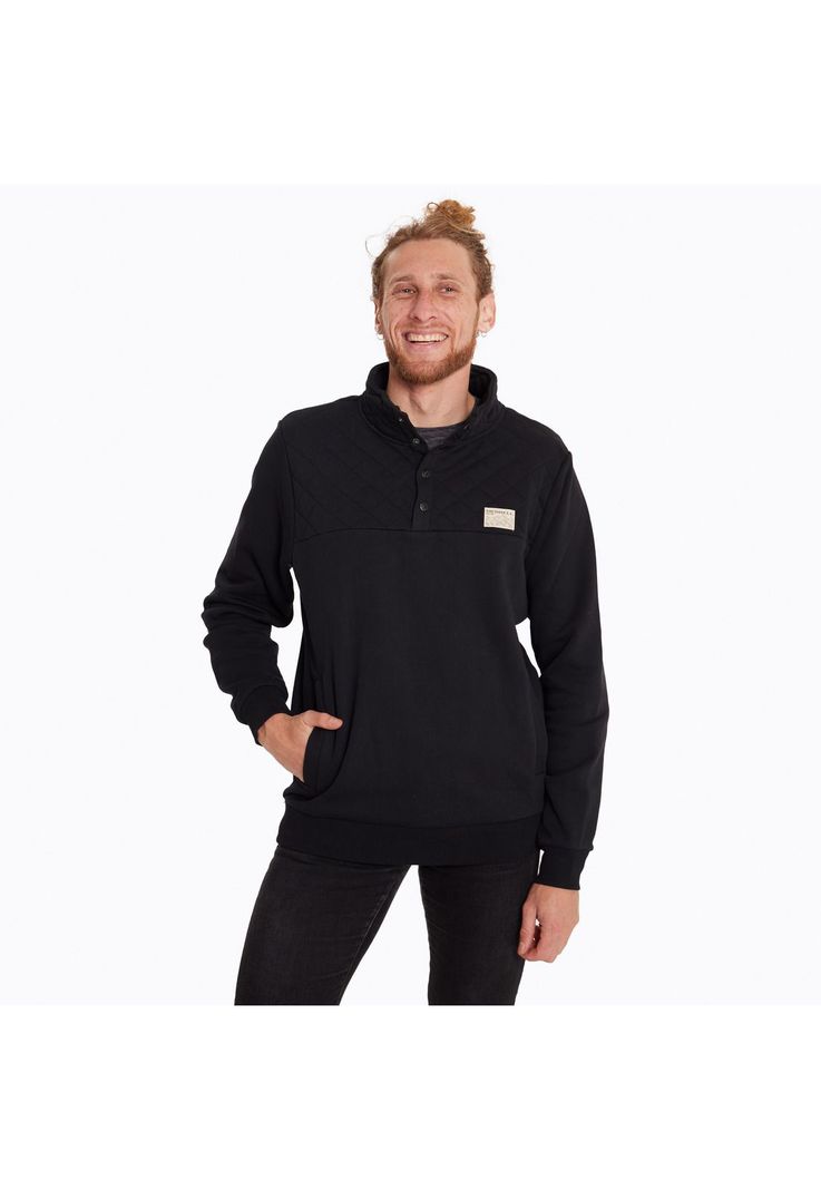 Polerón Hombre Stone Sweatshirt Negro-3