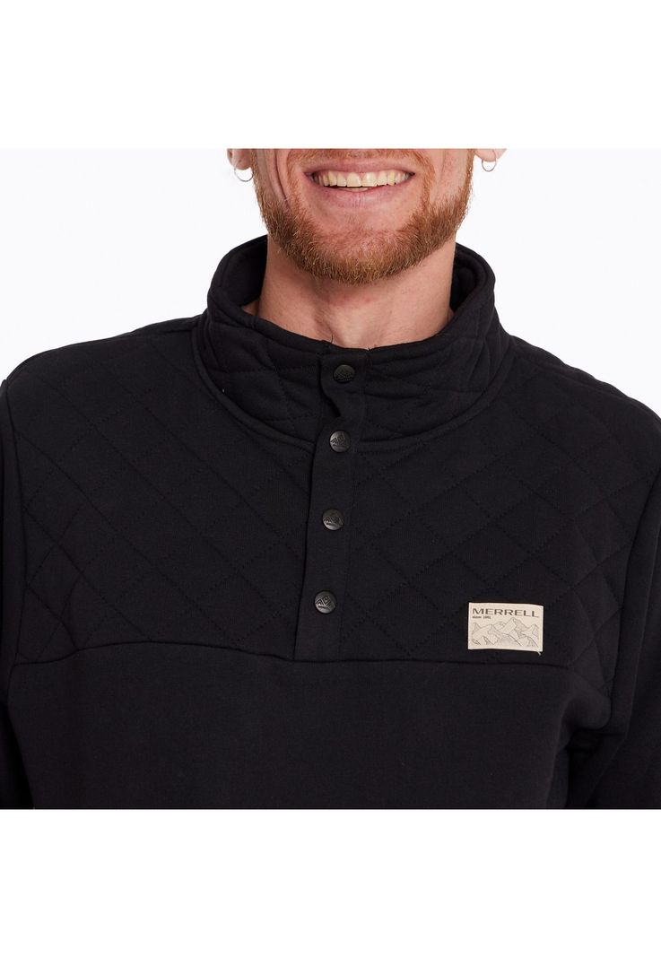 Polerón Hombre Stone Sweatshirt Negro-4