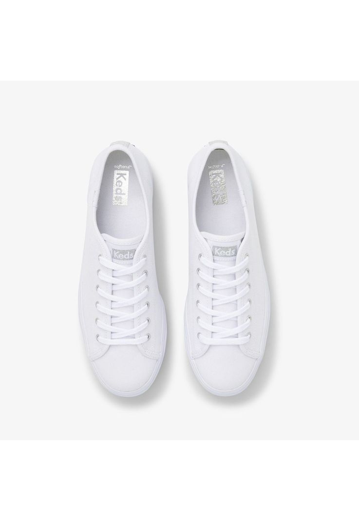 Zapatilla Mujer Triple Up Canvas Blanco -2