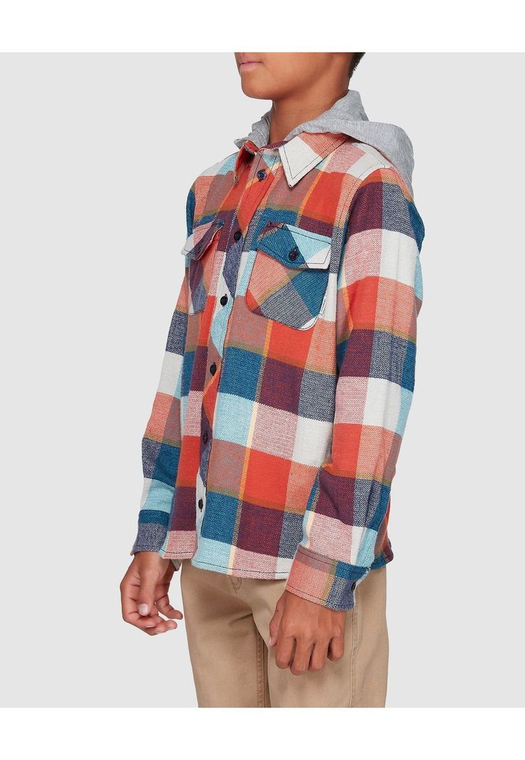 Camisa Tacoma 3C Hood Boy Multicolor Element-2