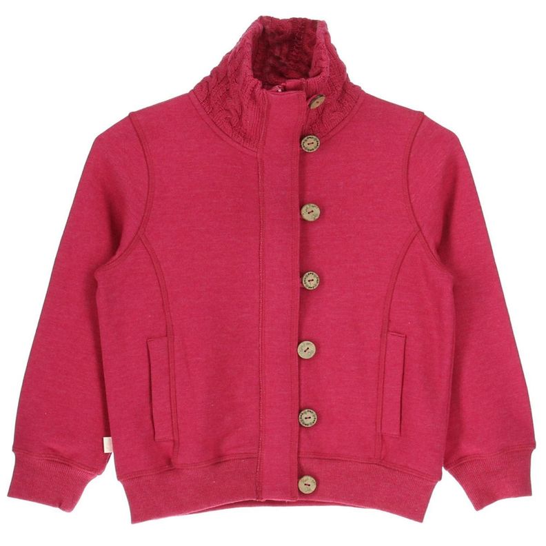 Polerón Braid Fucsia