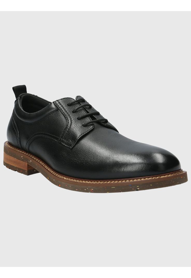 Zapato Cuero Hombre Hinton Negro-0