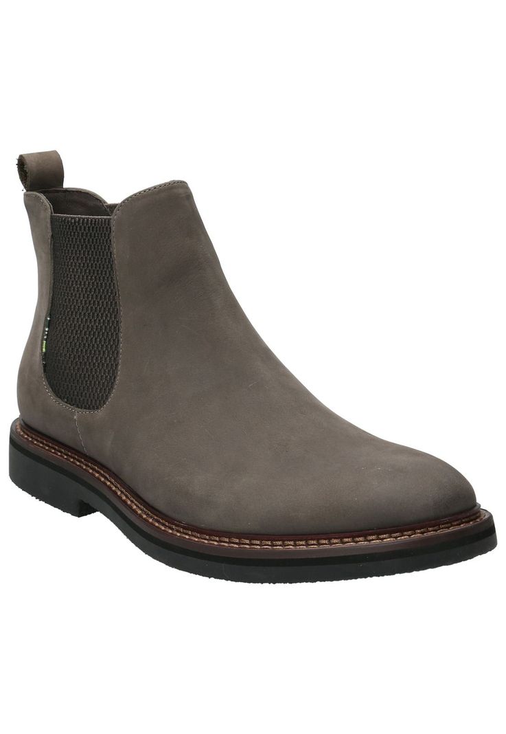 Botín Cuero Hombre Elbrus Gris-1