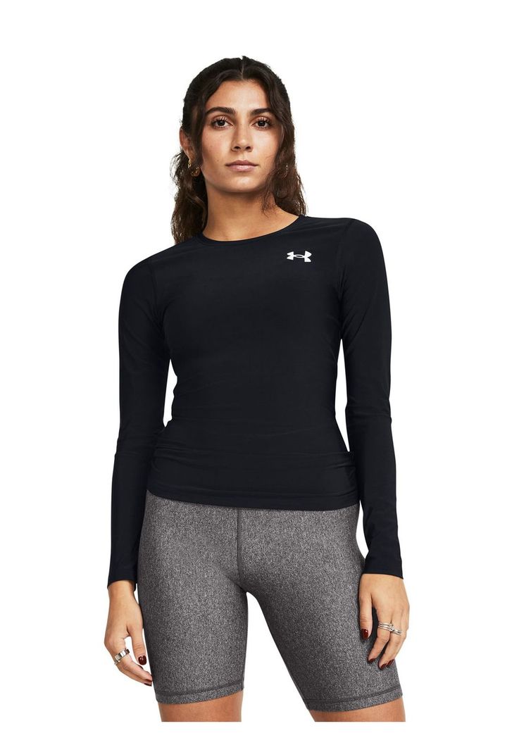 Primera Capa HeatGear® OG para mujer Negro-3