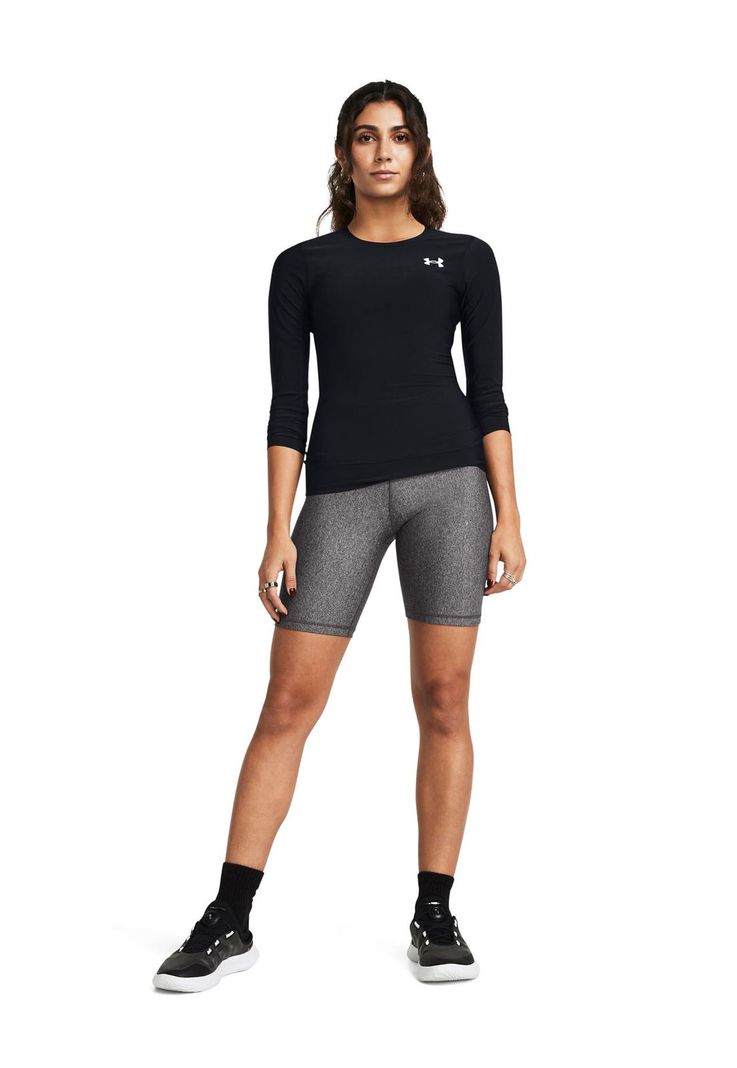 Primera Capa HeatGear® OG para mujer Negro-5