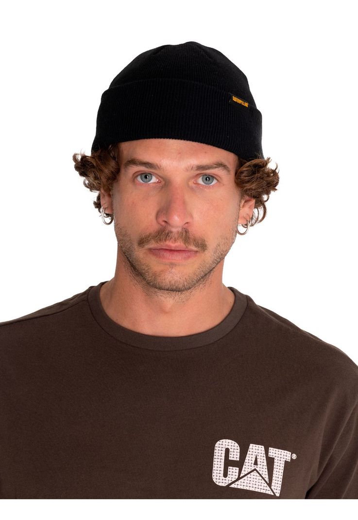 Gorro Casual Hombre Foundation Knit Hat Negro-0