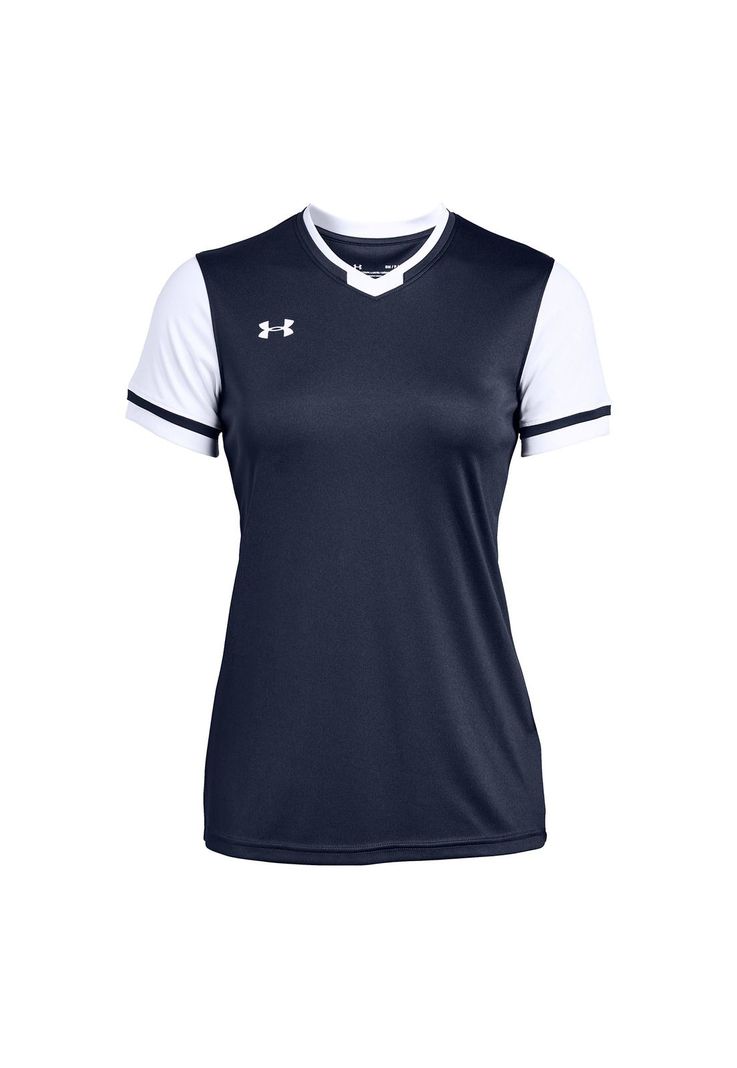 Polera UA "Máquina 2.0" para mujer Azul-0